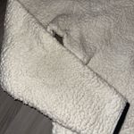 PINK - Victoria's Secret Victorias Secret PINK Cream Sherpa Sweatshirt Pullover Size Women’s Medium Photo 2