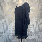 Bailey 44 Mykonos Crochet Dress in Black Photo 3