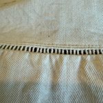 Old Navy  Women Square Neck Longsleeve Cream Top Size Large Tiered Cotton Spring Photo 3