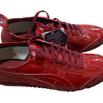 Onitsuka Tiger Mexico 66™ Red Patent Leather Sneakers Shoes Women's Size 9.5 NEW Photo 0