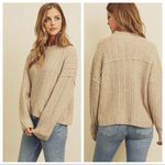 Dress Forum CLEARANCE SALE -The Hills Mock Neck Pullover Sweater Photo 1