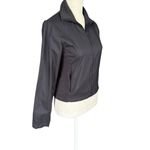 Nike  women's XS 0-2 black long sleeve collared zip up activewear jacket Photo 1