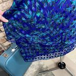 illusion dress tank tiered flutter front jacket purple blue green Size XL Photo 6