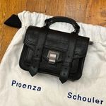 Proenza Schouler Mini Proenza shouler black leather bag Photo 0
