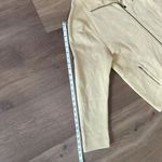 Disney Vintage  1955 Mickey Badge Embroidered Zip Up Beige Jacket Size XL Photo 8