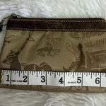 Coach  Brown Signature Carriage Pouch Photo 5