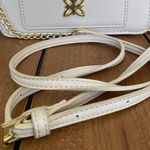 NWOT BCBG Coco Mini Satchel Faux Leather Crossbody CREAM Small Bag Photo 1