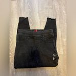 Spanx Ankle Skinny Distressed Vintage Black Jeans Women’s M Petite Pull On Photo 1