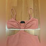 White Fox Boutique White Fox Pink Cut-Out Dress size small Photo 3