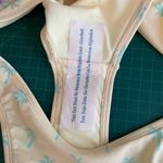 Stoney Clover Lane x Target Women M Yellow Palm Tree Bikini Bottom High Leg Photo 5