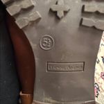 Etienne Aigner  brown Leather Heeled Boots sz 5.5 Photo 6