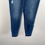 Spanx  Womens Distressed Ankle Skinny Denim Pull On Jeans Size Medium Photo 4