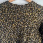 ALC Frank A.L.C. Boy Leopard Print Mohair Sweater Photo 7