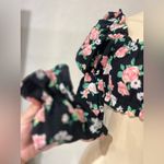 H&M  Blouse Top Cropped Bloggers Floral Print New with tags size XS Photo 10