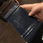 Alice + Olivia Wide Blue Waist Belt Photo 2