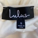 Lulus Lulu’s Women’s Cream Backless Bodysuit Top Size XS NWT Photo 5