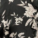 Spiritual Gangster  Black Floral Maya Kimono Photo 2