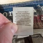 Sonoma  Multi Color Linen/Cotton Blend Shorts - missing belt -‎ sz 6 Photo 4