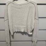 Pink Rose  Cropped Sweater Photo 1