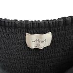 Wilfred Aritzia  Novella Black Blouse Photo 3