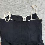 Reformation  Black Mini Dress Photo 2