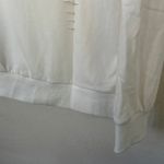 Boutique Women’s White Pumpkin Spice Distressed Hoodie Sweater size Large Photo 10