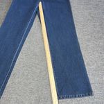 Liz Claiborne  Jeans Size 10‎ Straight Wide Leg Dark Wash Lizwear Forties Flair Photo 1