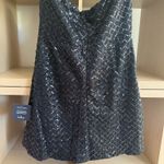 Lulus Black Sequin Strapless Dress/Romper  Photo 1