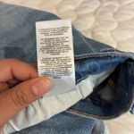 Kensie ‎ Vintage Luxe Denim Shorts Frayed Hem Light Wash Casual Y2K Size 10 Photo 5