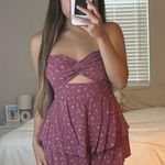 Altar'd State  Floral Romper Photo 0