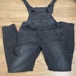 Free People  dark gray wash overalls size small Photo 1