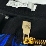 Versace  Collection Barocco Sea Print Pants Size 6 US 42 IT Black Photo 11