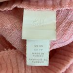 H&M Ribbed Pink Cropped Turtleneck Sweater / Size XS Photo 4