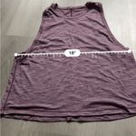 Lululemon Cardio Squad Tank II in Heathered Plum Size S Photo 6