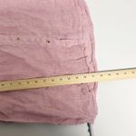 J. Jill Love Linen Womens Beachy Vacation 100% Linen Button‎ Down Shirt Size M Pink Size M Photo 8