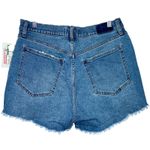 Abercrombie & Fitch Curve Love Mom Short High Rise Blue Jean Shorts Womens 30 10 Photo 1
