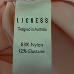 LIONESS NEW  Glory Blush Pink Long Sleeve Ruched Boat Neck Mini Bodycon Dress XS Photo 7