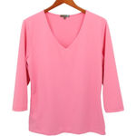Judy P Karen 3/4 Sleeve Double Layered Front V Photo 0