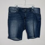 Silver Jeans Silver Jean Elyse Bermuda Jean Shorts‎ Size 22 Photo 1