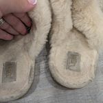 UGG  Gold Metallic Slippers Size 38 Photo 4