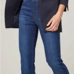 Spanx NWT  Perfect Collarless Navy Blue Blazer Sz 1X Photo 0