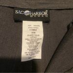 VINTAGE Dark Gray Pleated Women's Slacks With Black Belt Size 16, 33” Photo 7