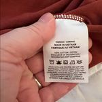 Nike  Yoga Rust Cotton Crop Cinch Tank Top Size Large Photo 7