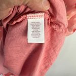 LC Lauren Conrad Lauren Conrad Top XXL‎ Pink Sheer Swiss Dot Flutter Sleeve Cherry Boho Romantic Photo 4