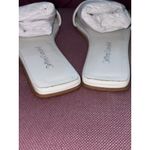 Jeffrey Campbell  Vellum Sandals in White 9 Womens Leather flat slides Photo 7