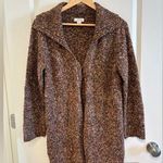 Christopher & Banks  Women’s Long Cardigan Color Brown Multi Size M Photo 0