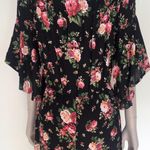 Ambiance Apparel Ambiance Rose Floral Romper Photo 5