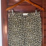 Free People  Leopard Print Skinny Jeans We The Free Size 28 Photo 3