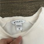 Athleta  White Long Sleeve Sweatshirt XS Photo 1
