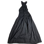 Anthropologie  Halter Drop-Waist Midi Dress in Black Size: L Photo 1